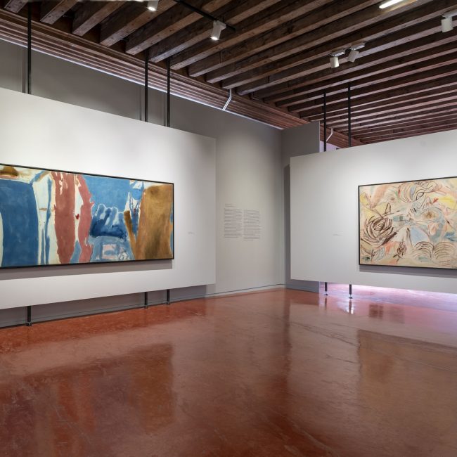 esposizione tele Frankenthaler Grimani