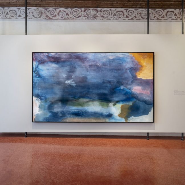 esposizione tele Frankenthaler Grimani