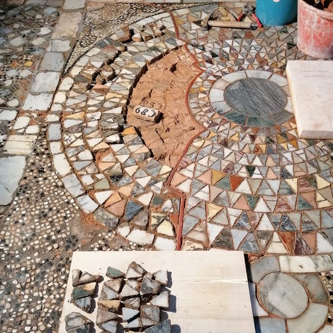 san donato mosaico pavimento