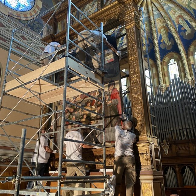 restauro Duomo Trebaseleghe